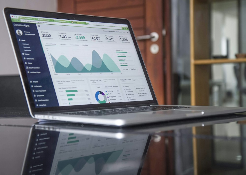 Financial market analysis and business data